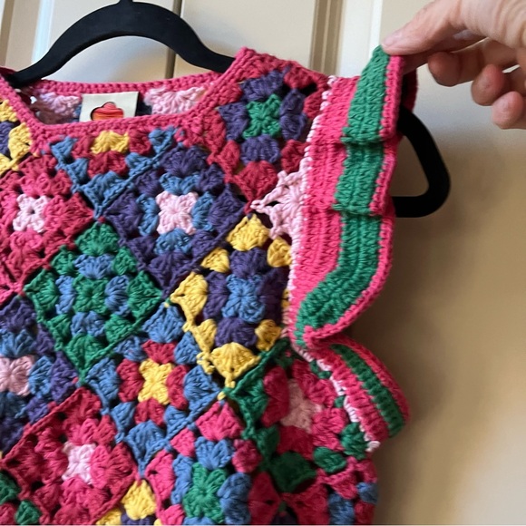 FARM Rio Multicolor Crochet Top - Picture 9 of 14